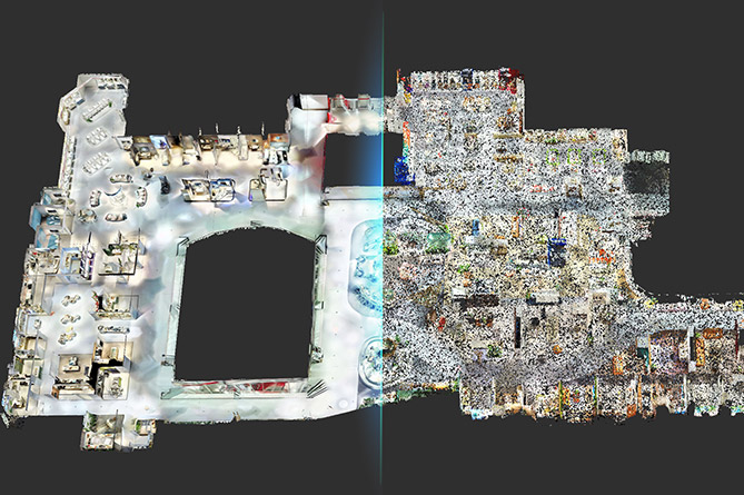 高精度空間點云數據滿足大場景測繪需求